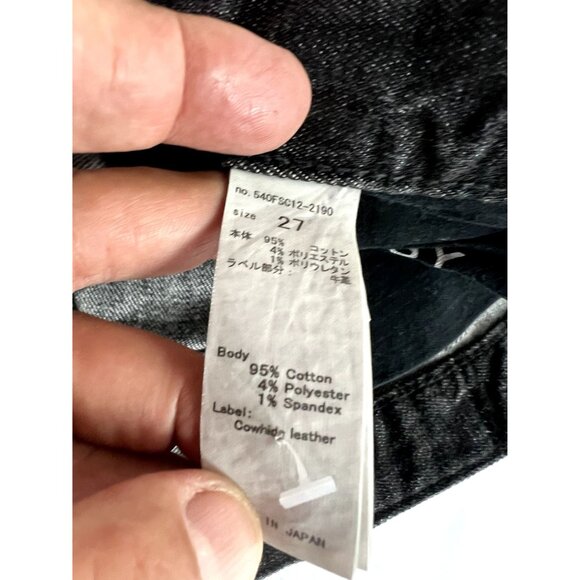 MOUSSY Vintage Checotah Skinny Jeans in Black Denim - Picture 6 of 6